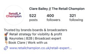Retail Champion Instagram Header