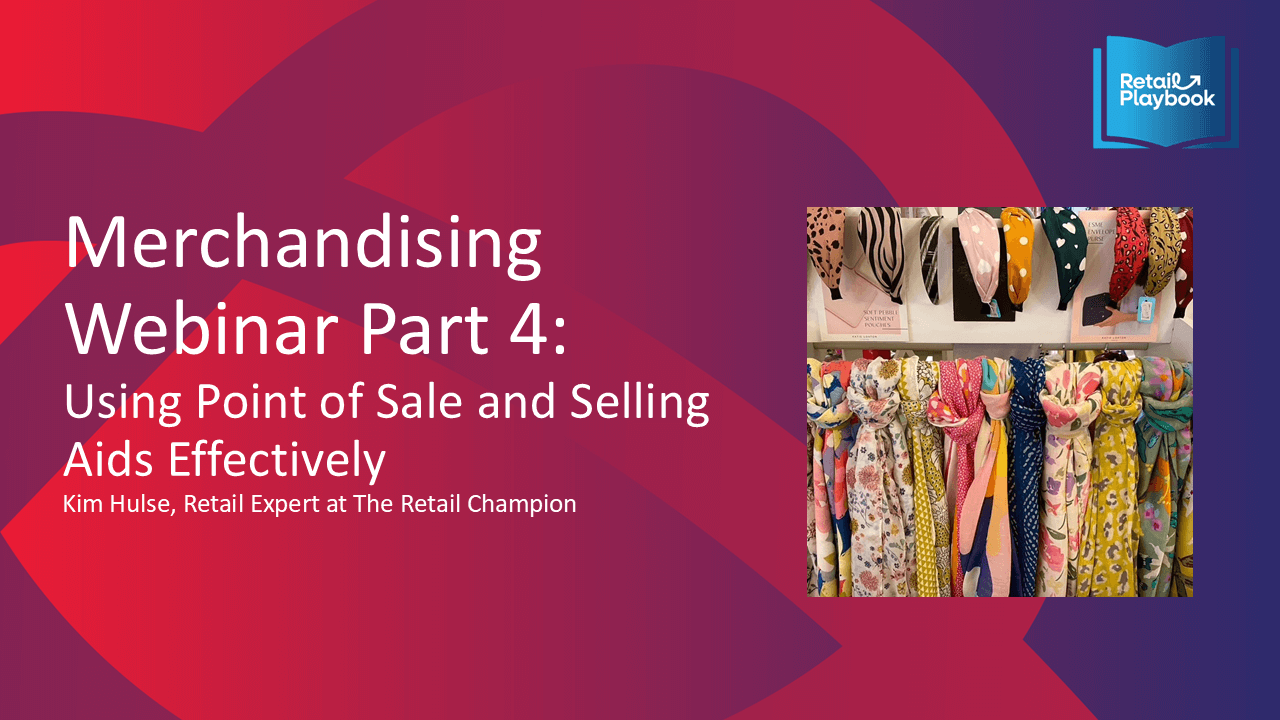 Retail Champion Merchandising Webinar Part 4 Selling Aids Merchandising Playbook - Image 5